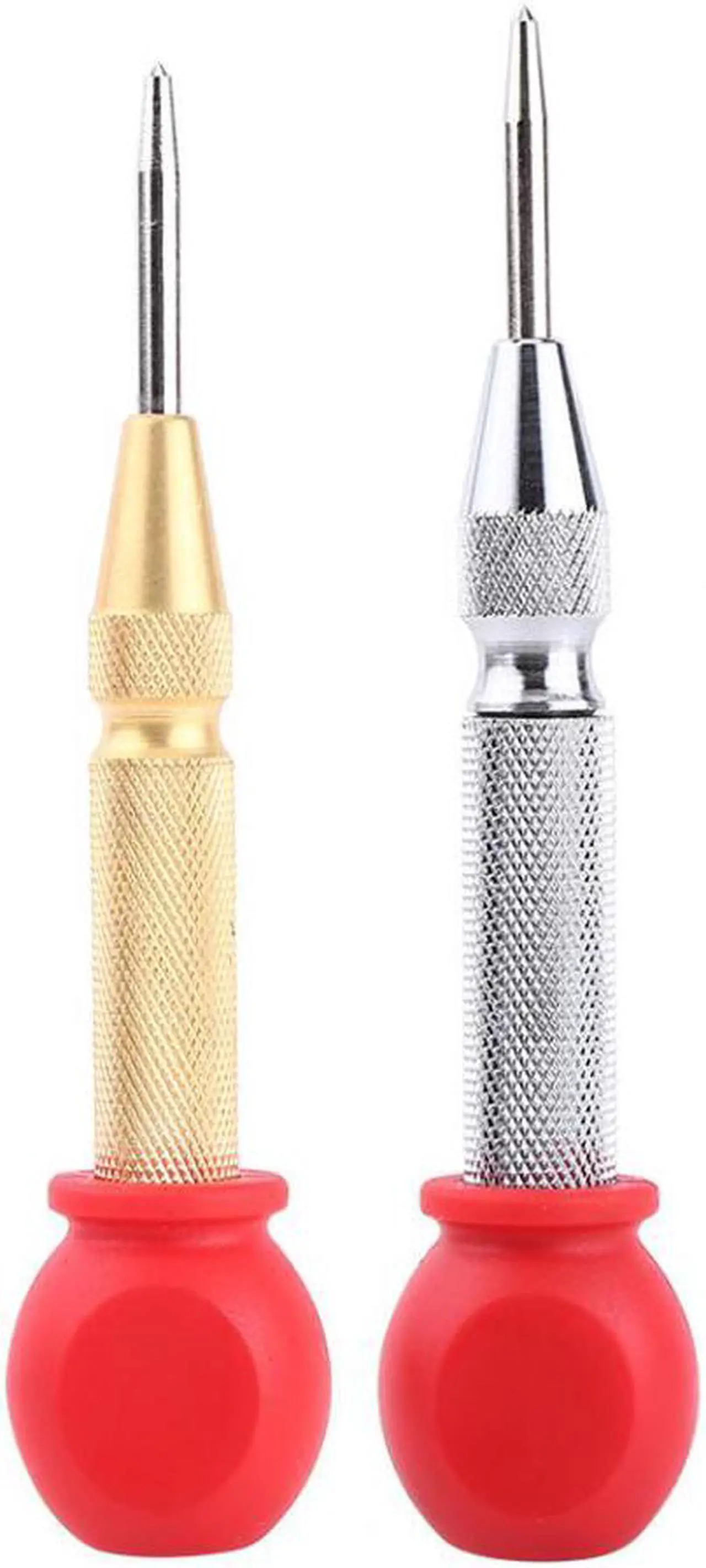 Alt view image 5 of 6 - 5.12" HSS Center Punch Stator Punching Automatic Center Pin Punch Spring Loaded Marking Drilling Impact Hole Punch Drill Bit - Gold