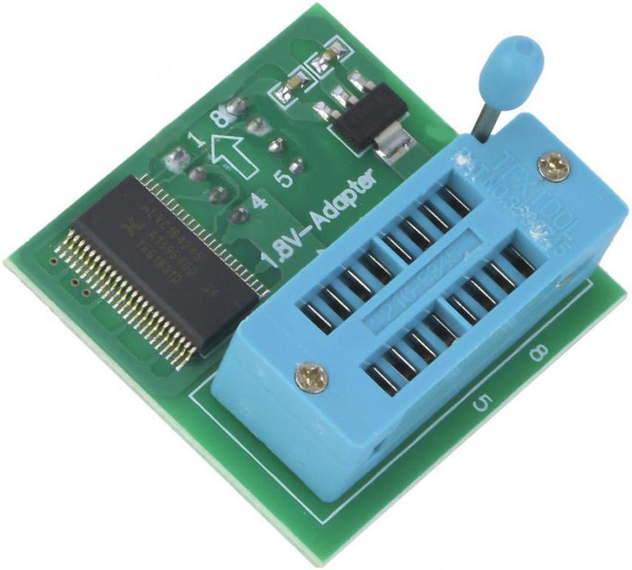 Alt view image 3 of 7 - 1.8V Adapter For Phone Motherboard SPI Flash SOP8 DIP8 W25 MX25 CH341 TL866CS Conversion for Mx25u5121e