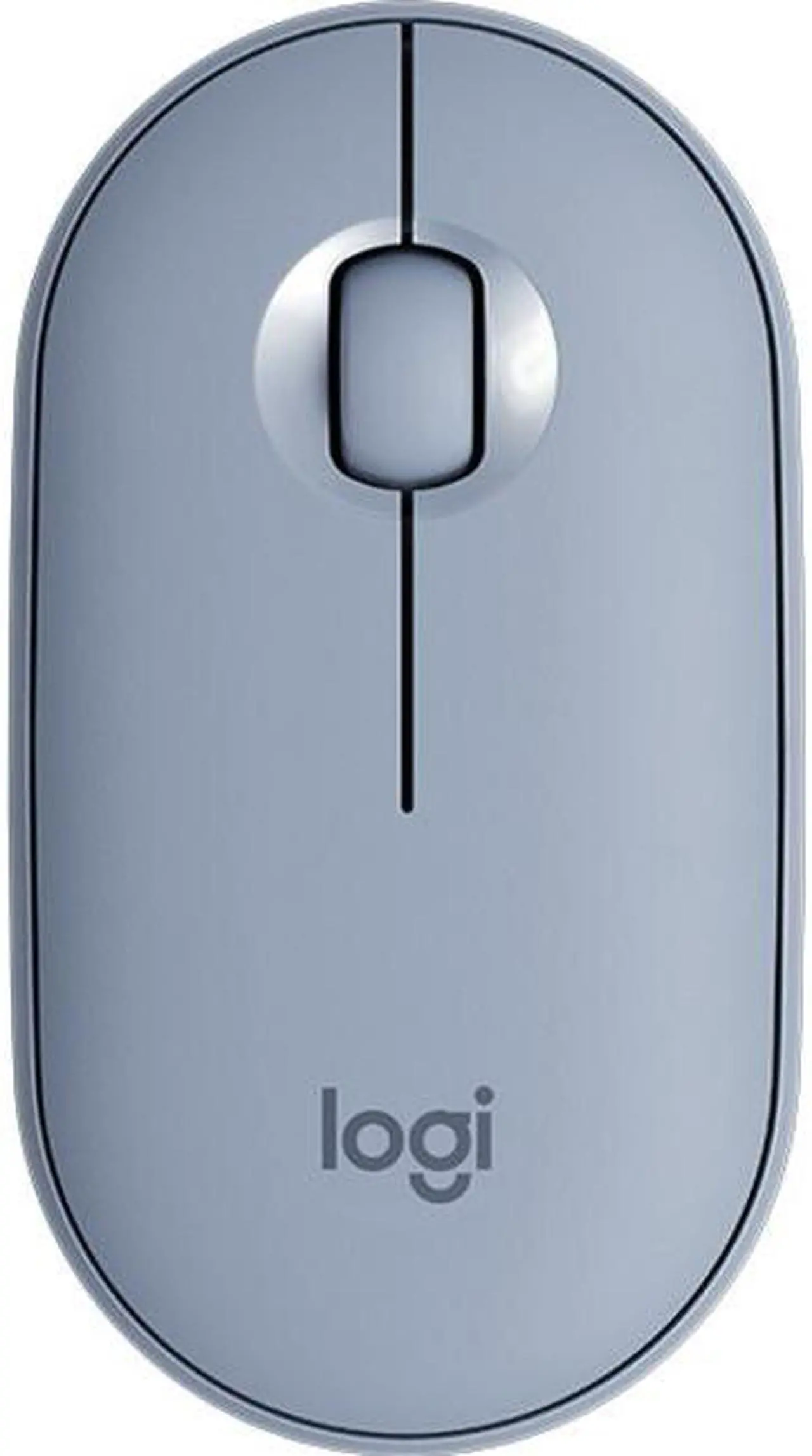 Main image of Logitech PEBBLE M350 910-005773 Blue Grey 3 Buttons 1 x Wheel Dual (RF / Bluetooth Wireless) Optical Mouse