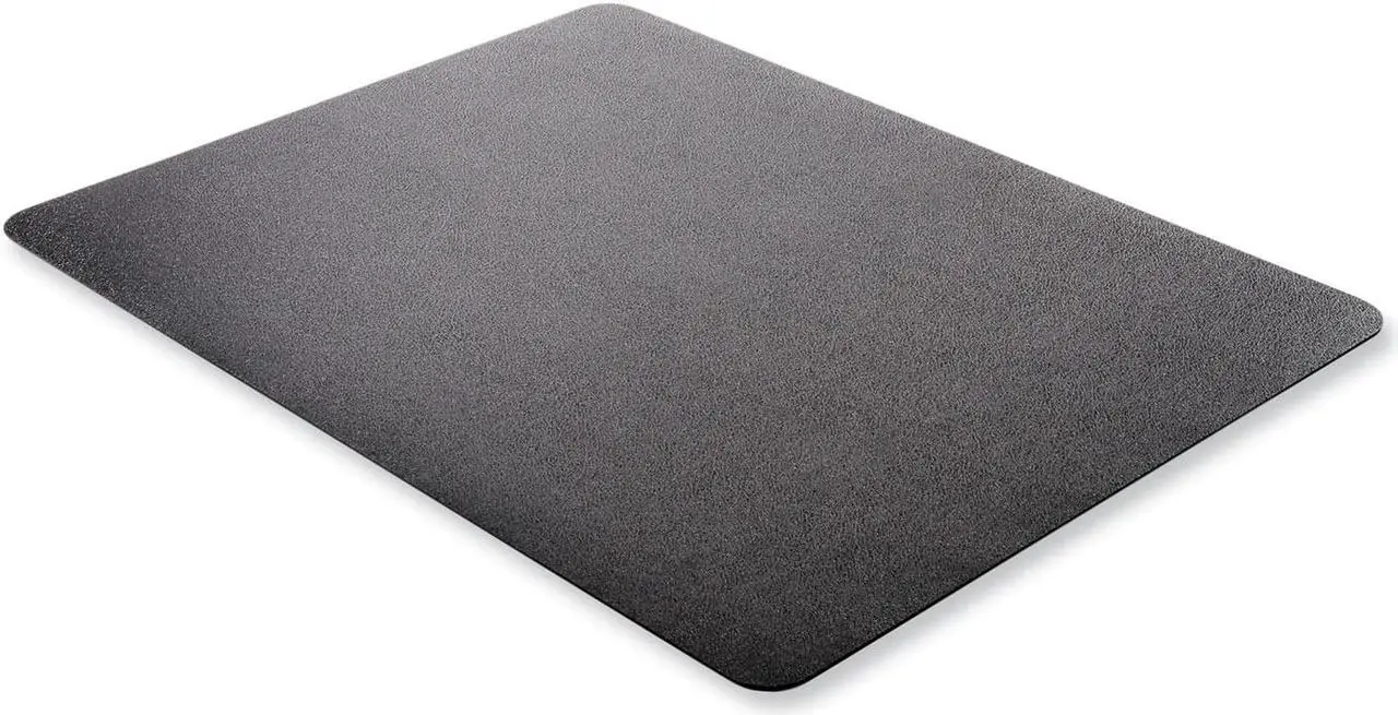 Main image of Deflecto SuperMat Frequent Use Chair Mat Medium Pile Carpet Beveled 36 x 48 Black CM14142BLK