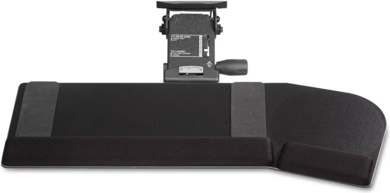 Alt view image 6 of 7 - Kelly Computer Supply Leverless Lift N Lock California Keyboard Tray 28 x 10