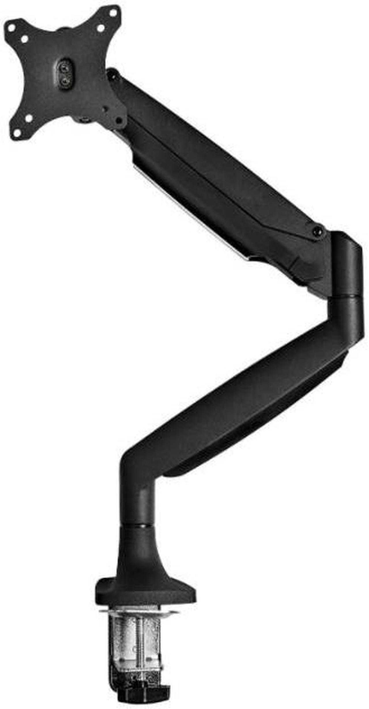 Startech Desk Mount Monitor Arm - Full Motion - Articulating - VESA Monitor Mount for up to 32" Monitor - Heavy Duty Aluminum - Black - 32" Screen Support - 19.84 lb Load Capacity - Black