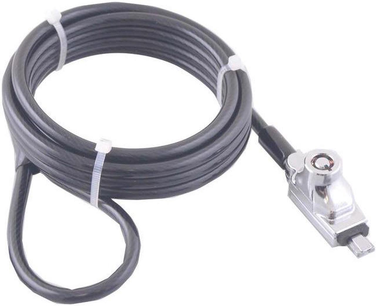 Alt view image 4 of 6 - CODi Bilateral II Key Cable Lock for Laptops 6 ft. (A02041)