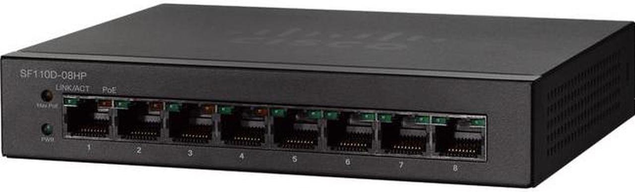 Cisco SF110D-08HP Ethernet Switch SF110D08HPNARF