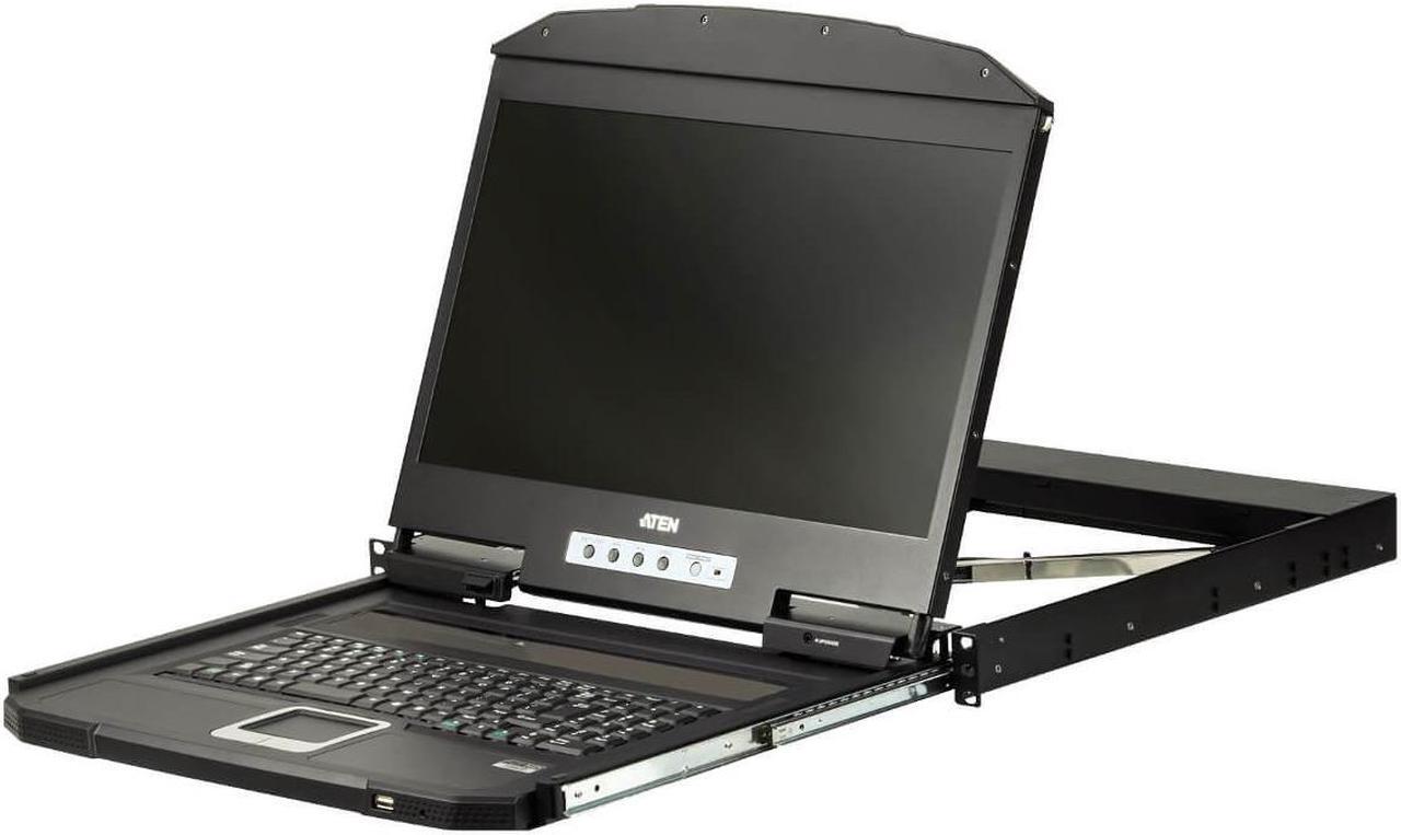 Main image of ATEN CL3700NW 19in. Ultra Short Depth wide screen LCD Console HDMI/USB w/2-Yr Warranty