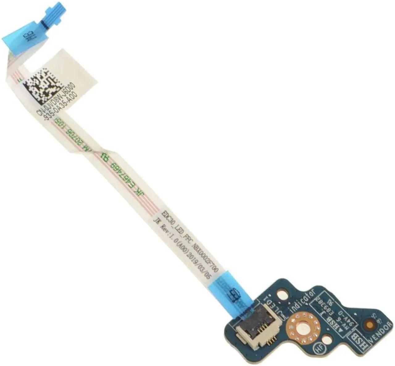 Main image of Dell OEM Latitude 7300 Status Indicator LED Circuit Board  Cable JVD8W