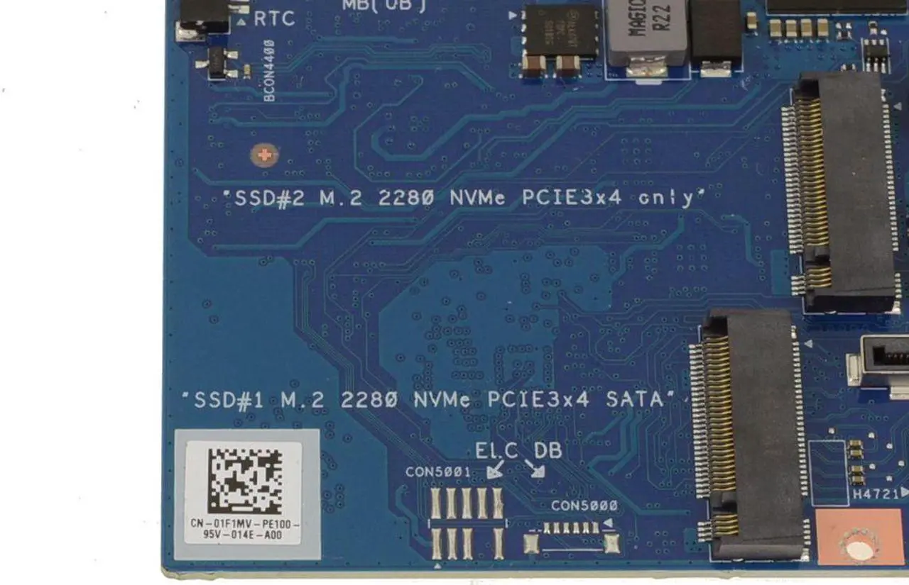 Alt view image 3 of 4 - Dell OEM Alienware m15 m17 Laptop Motherboard System Motherboard 1F1MV