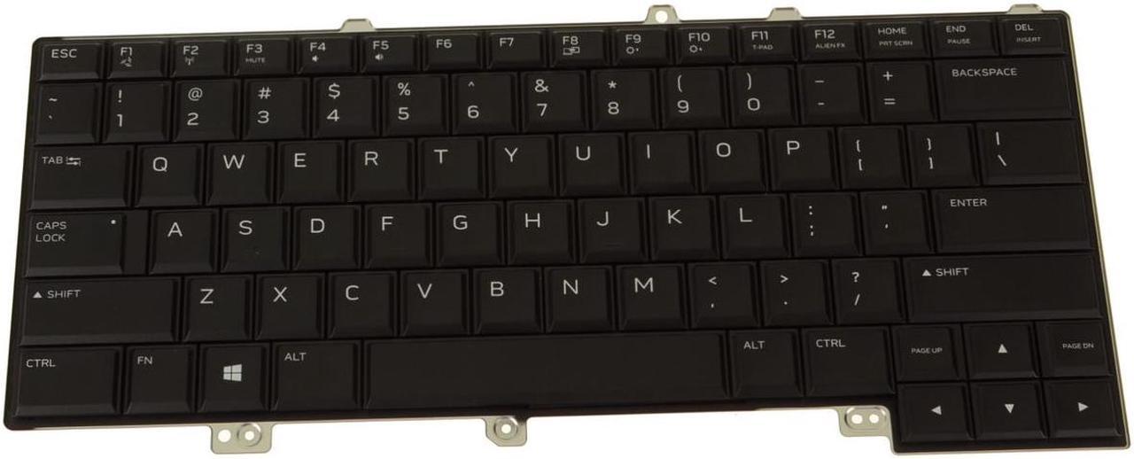 Main image of New OEM Alienware 15 R4 RGB Backlit Laptop Keyboard Assembly RGB DG2JY