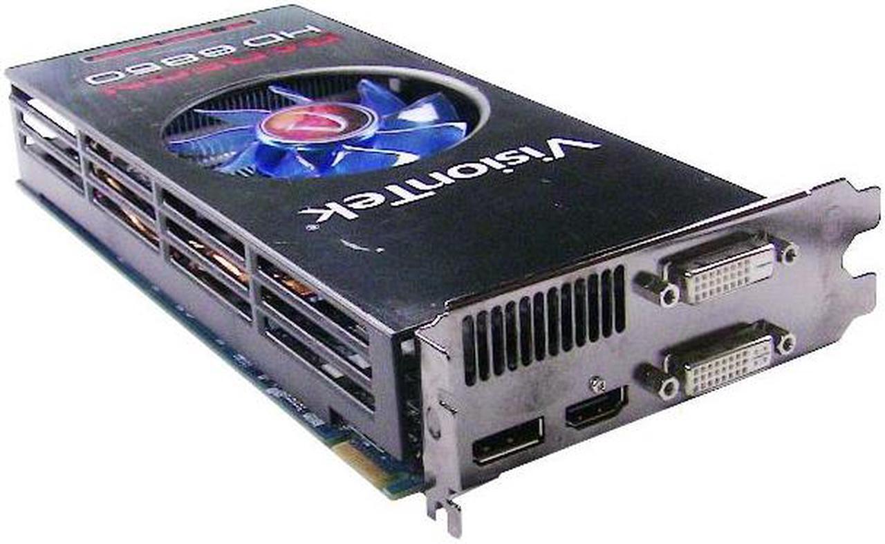 Alt view image 2 of 3 - Dell OEM VisionTek Radeon HD 6850 1GB GDDR5 Desktop Video Card 9XD38 69R5D