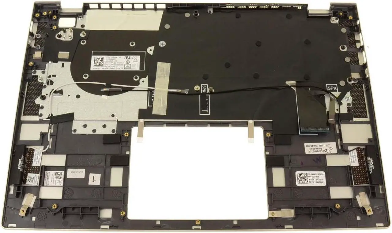 Alt view image 2 of 7 - Dell OEM Inspiron 7400 Backlit Keyboard Palmrest Assembly Laptop Keyboard MNKVW