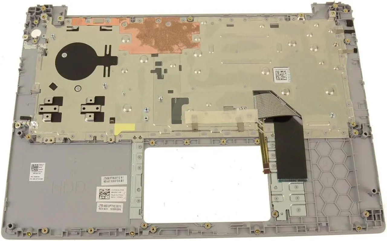 Alt view image 2 of 4 - Dell OEM Inspiron 5485 Laptop Backlit Keyboard Palmrest Laptop Keyboard 49DFF
