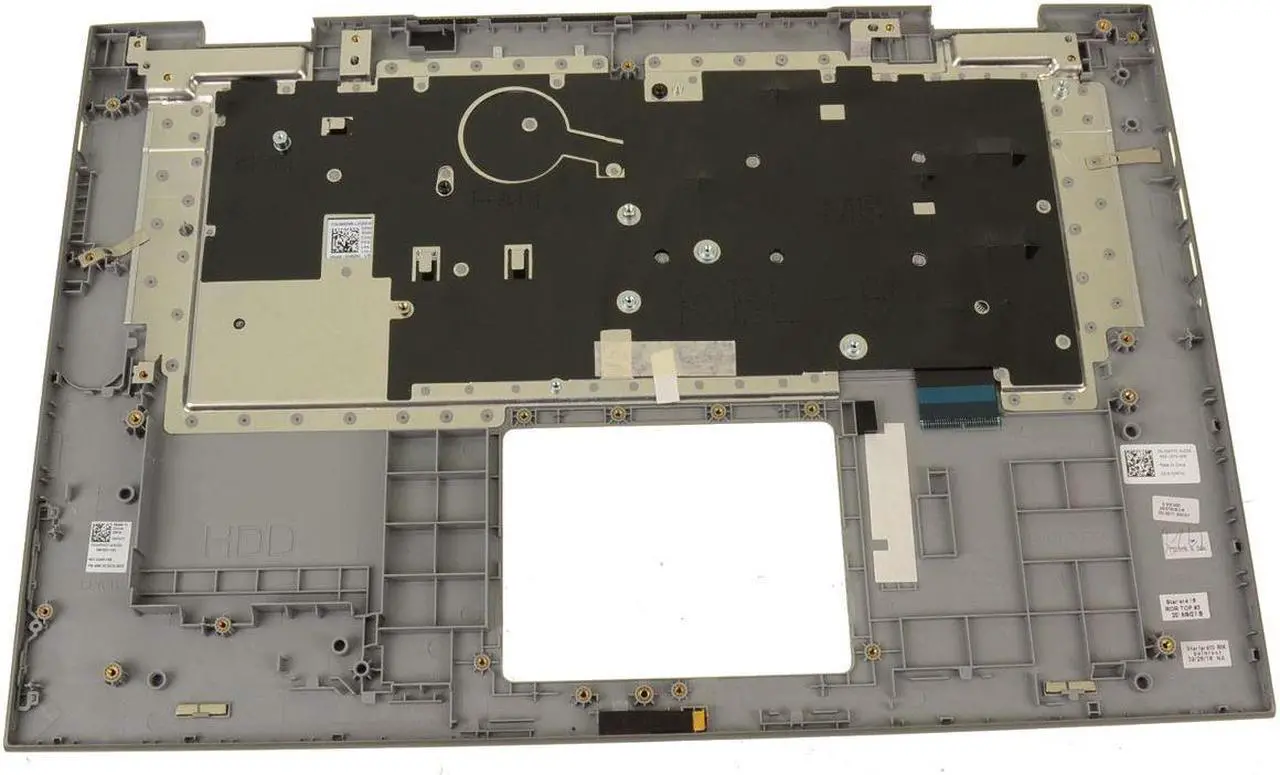 Alt view image 2 of 6 - New Dell OEM Inspiron 5579 Palmrest Keyboard Assembly No Backlight NFWCY 0HTJC