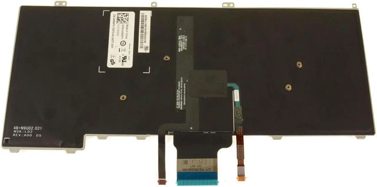 Alt view image 2 of 3 - US INTL Dell OEM Latitude E7440 Laptop Backlit Keyboard Laptop Keyboard 4W6PV