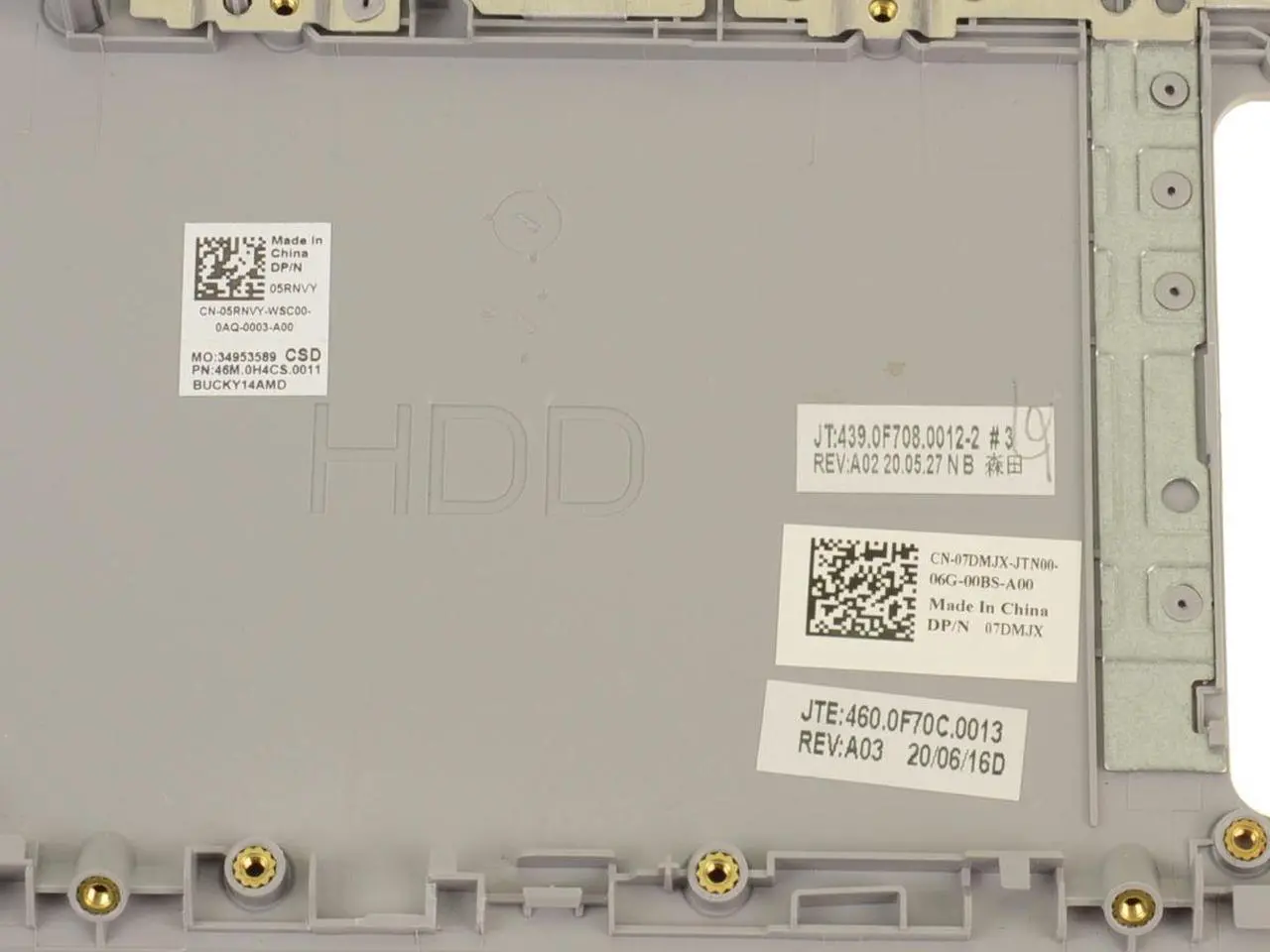 Alt view image 3 of 5 - Dell OEM Inspiron 5485 Laptop Backlit Keyboard Palmrest Laptop Keyboard 5RNVY