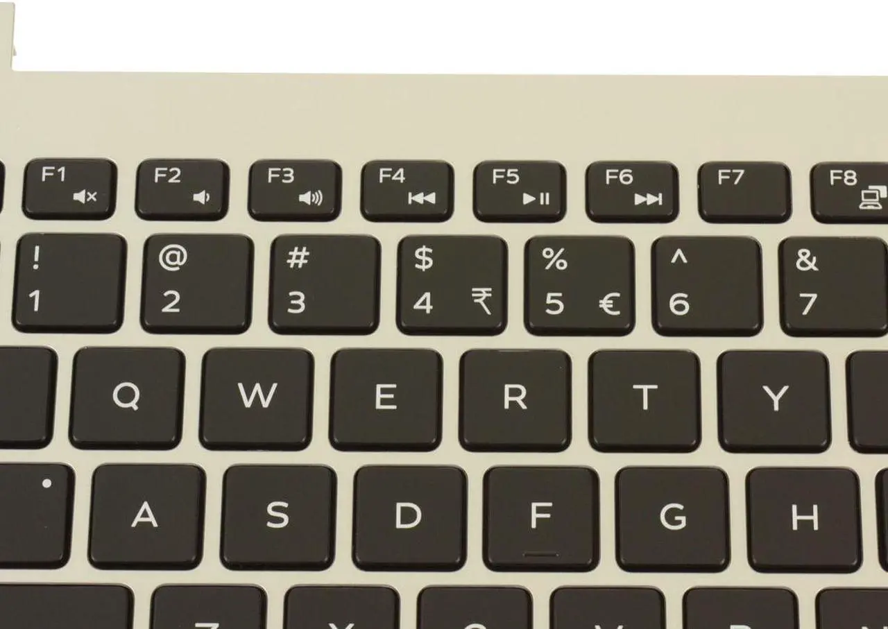 Alt view image 5 of 5 - Dell OEM Inspiron 5485 Laptop Backlit Keyboard Palmrest Laptop Keyboard 5RNVY