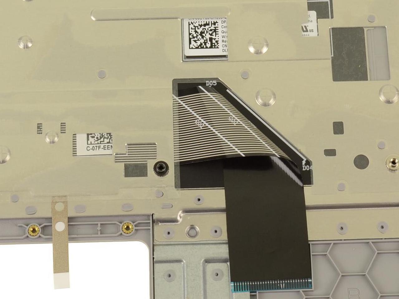 Alt view image 4 of 4 - New Dell OEM Inspiron 5580 5585 Palmrest Keyboard Assembly K8HH4 HH0GN