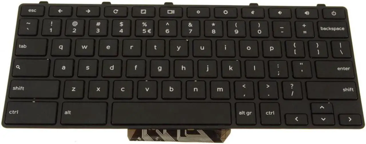 Main image of US Intl Dell OEM Chromebook 13 3380 Chromebook 11 3180 Laptop Keyboard TXT30