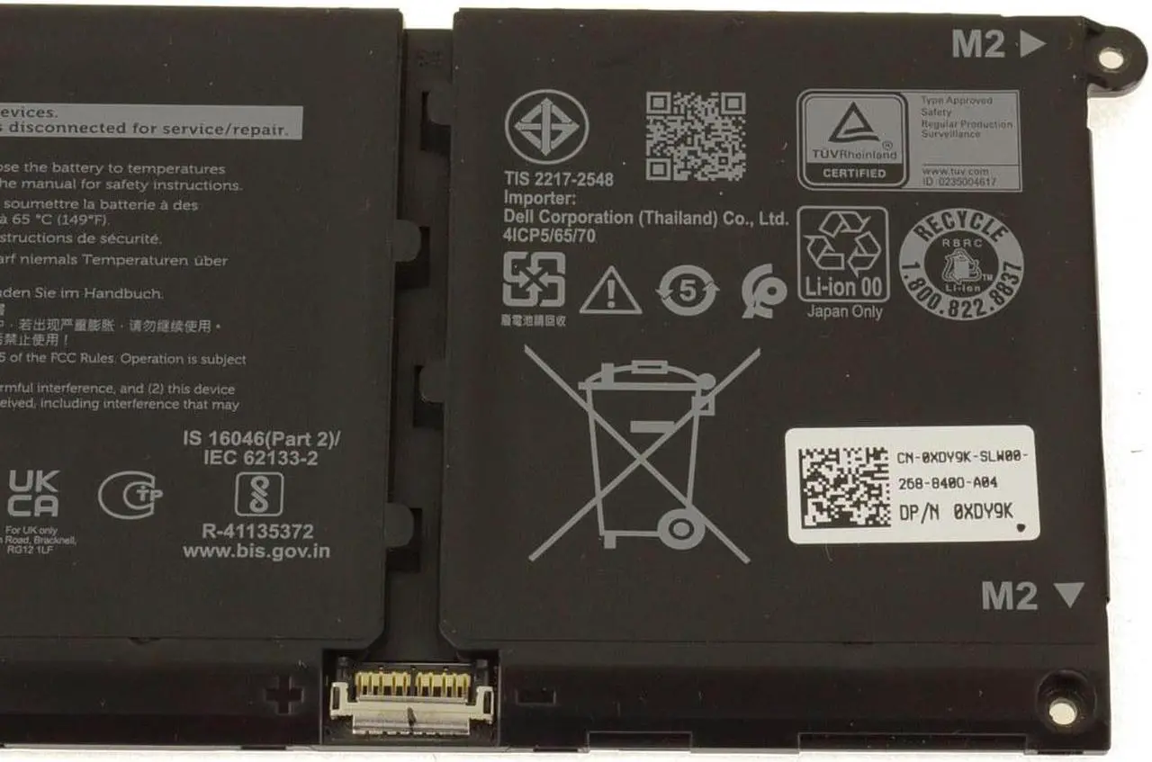 Alt view image 3 of 8 - Dell OEM Precision 7730 7740 Laptop Charger 240 watt Genuine  AC adapter 7XCR6