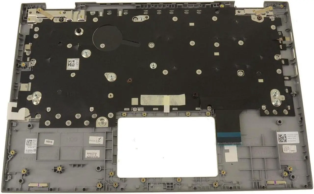 Alt view image 2 of 6 - Spanish Dell OEM Inspiron 5379 2-in-1 Palmrest Keyboard Laptop Keyboard KM043