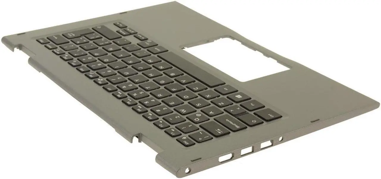 Alt view image 5 of 6 - Spanish Dell OEM Inspiron 5379 2-in-1 Palmrest Keyboard Laptop Keyboard KM043