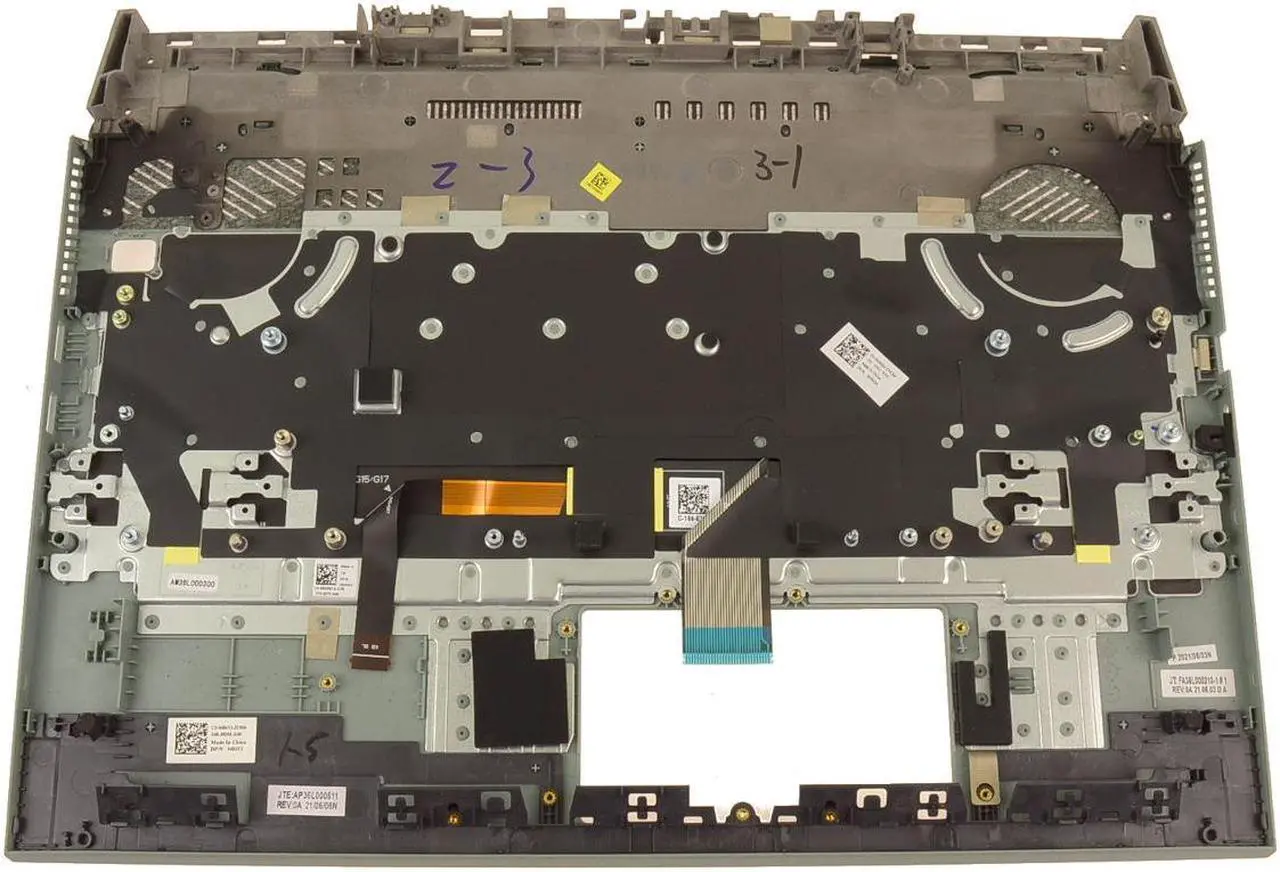 Alt view image 2 of 6 - Dell OEM G Series G15 5520 5521 5525 Palmrest Backlit Laptop Keyboard VGKD4
