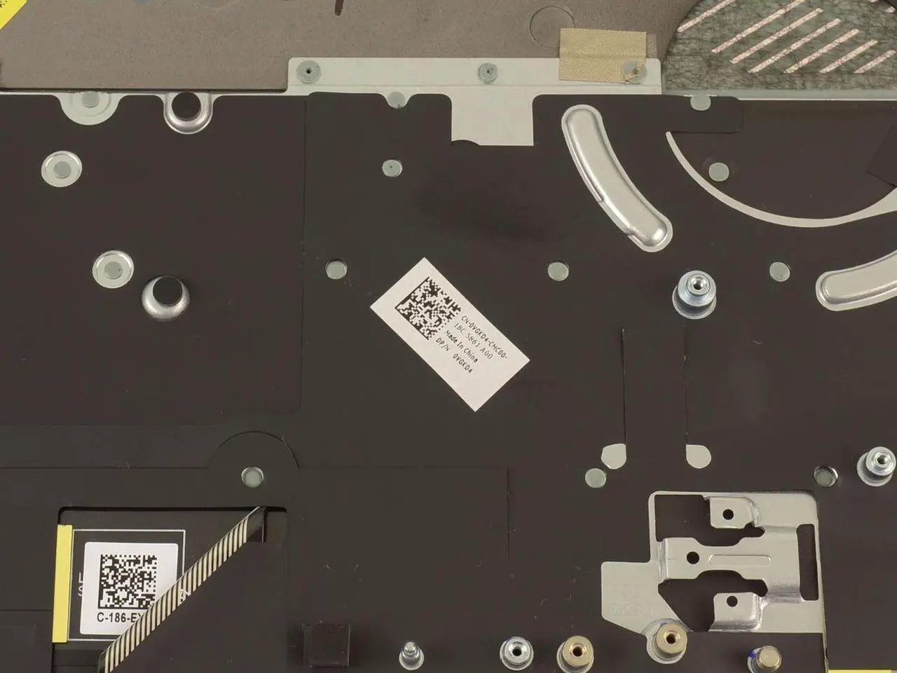 Alt view image 5 of 6 - Dell OEM G Series G15 5520 5521 5525 Palmrest Backlit Laptop Keyboard VGKD4