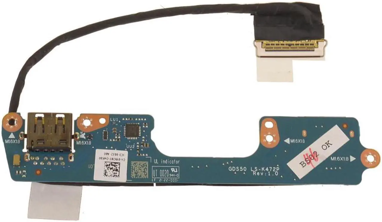 Alt view image 2 of 2 - Dell OEM Alienware X15 R1 R2 Rear USB Port IO Circuit Board YH28T C28MX