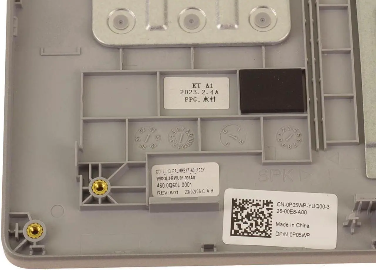 Alt view image 4 of 7 - New SPANISH Dell OEM Latitude 3330 2-in-1 Keyboard Palmrest Assembly 02WWM