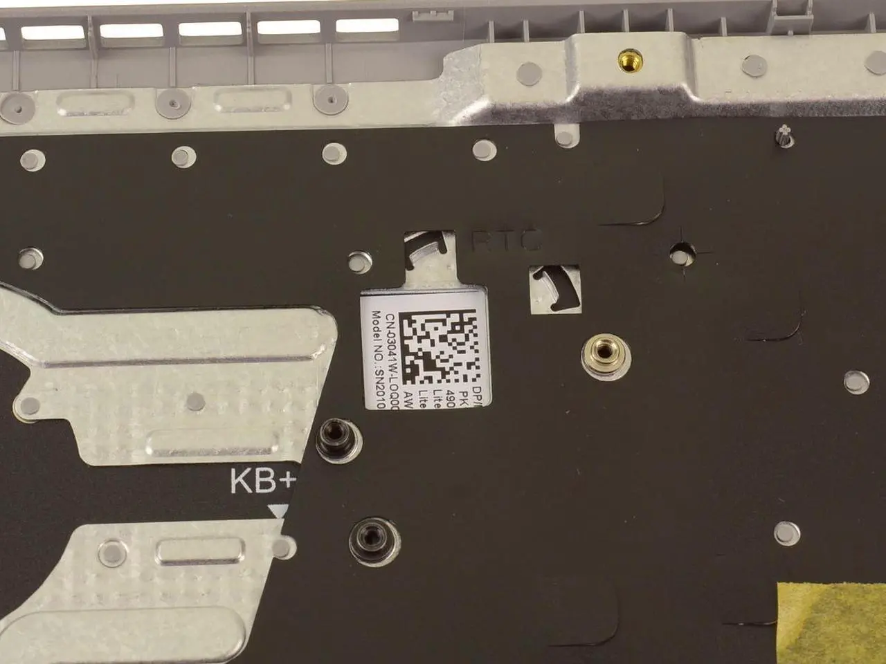 Alt view image 5 of 7 - New SPANISH Dell OEM Latitude 3330 2-in-1 Keyboard Palmrest Assembly 02WWM