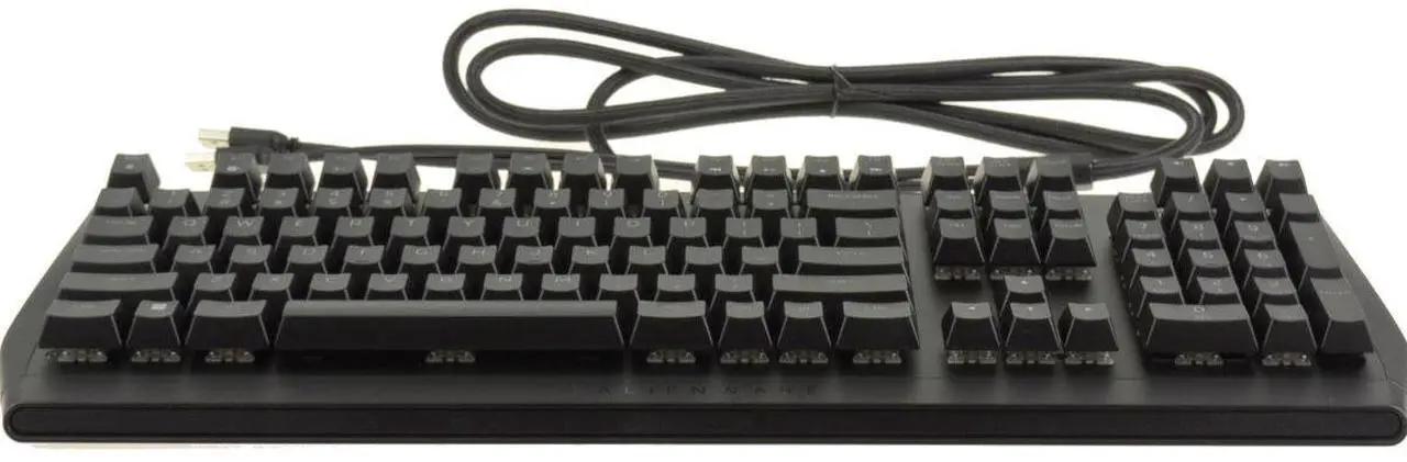 Alt view image 15 of 18 - Alienware Low-Profile RGB Gaming Keyboard AW410K: Alienfx Per Key RGB LED - Cherry MX Brown Switches