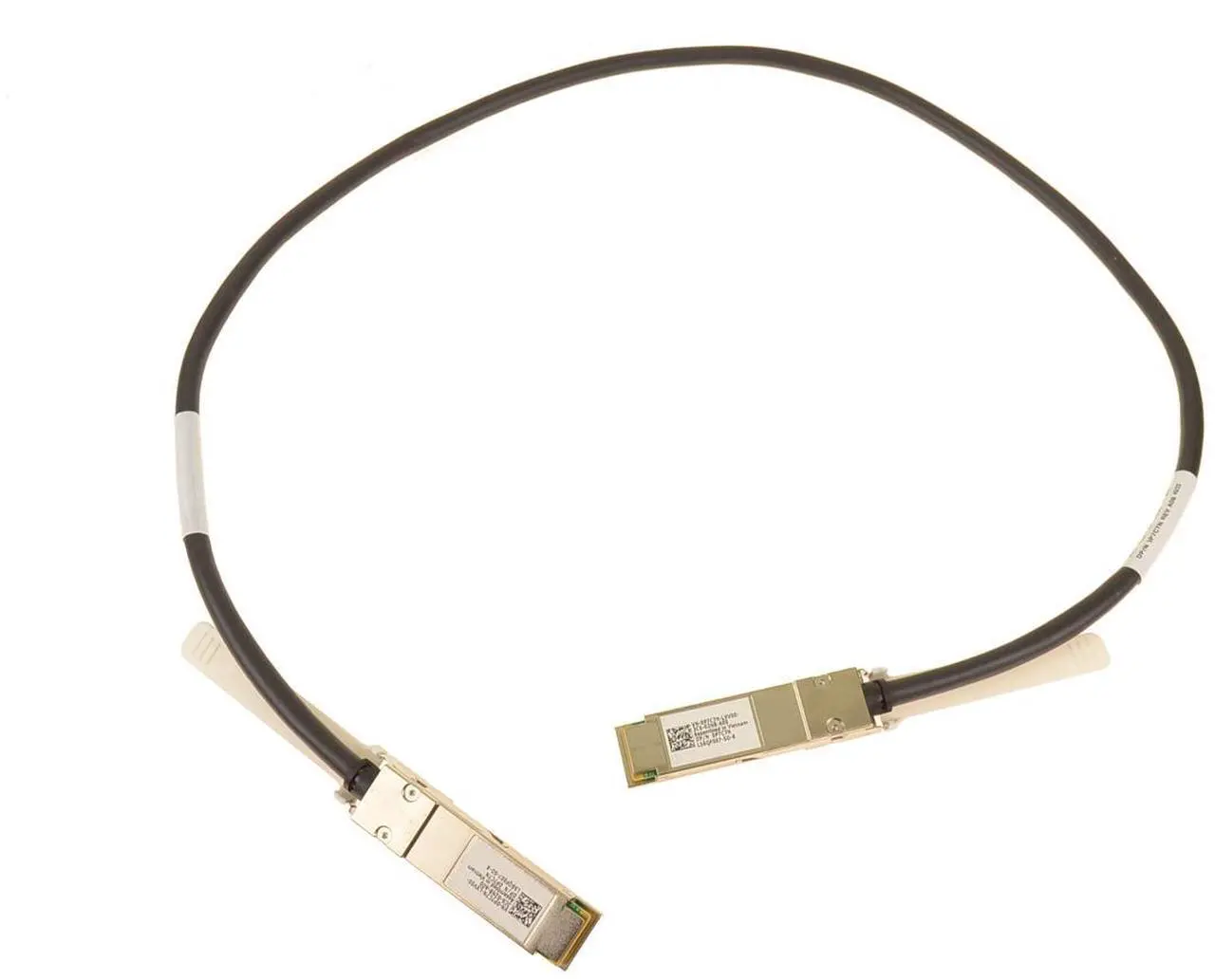 Alt view image 2 of 8 - Dell P7C7N 0P7C7N Dell QSFP28 to QSFP28 DAC Extension Cable - 100 GB/s - 3.28 Feet - Black
