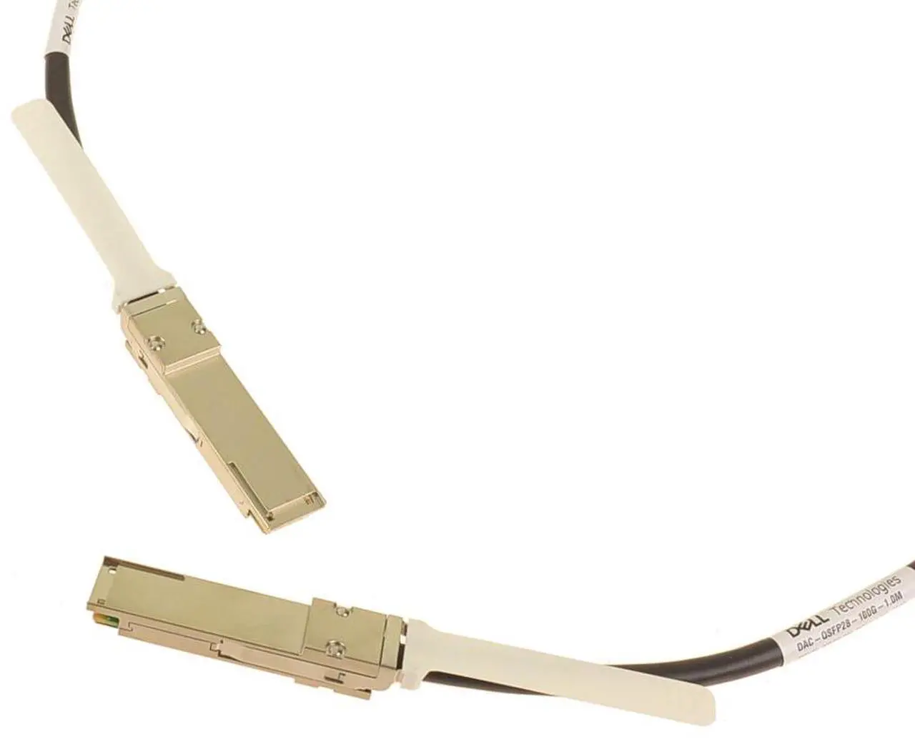 Alt view image 5 of 8 - Dell P7C7N 0P7C7N Dell QSFP28 to QSFP28 DAC Extension Cable - 100 GB/s - 3.28 Feet - Black
