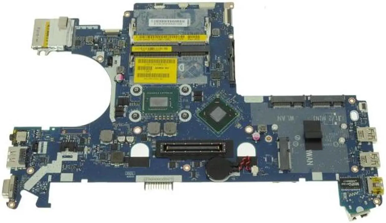 Alt view image 3 of 5 - Dell OEM Latitude E6230 System Board 2.60GHz i5-3320M  Motherboard H4YT6