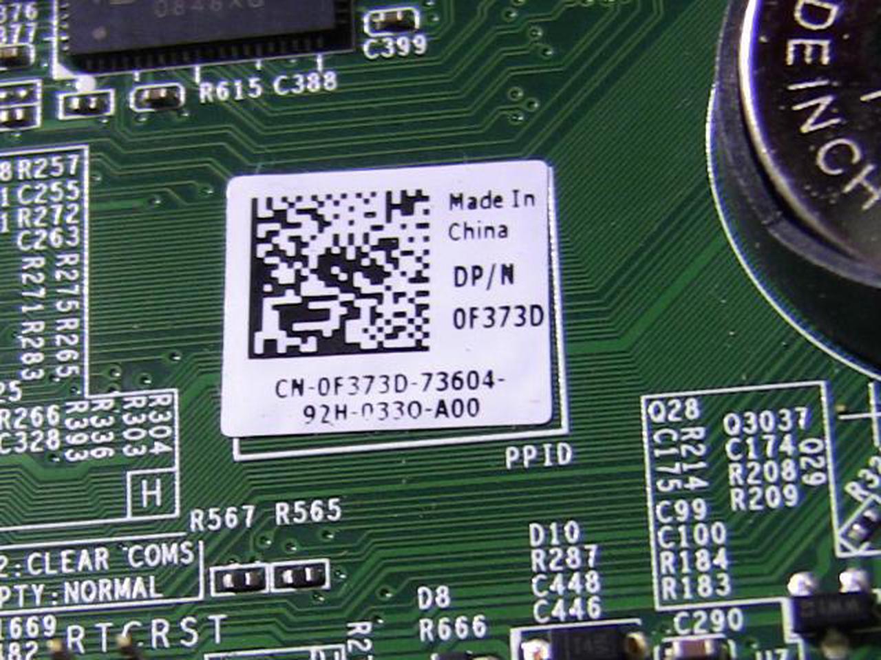 Alt view image 11 of 11 - Dell F373D F373D Desktop Motherboard - Intel Chipset - Socket T LGA-775 - SFF
