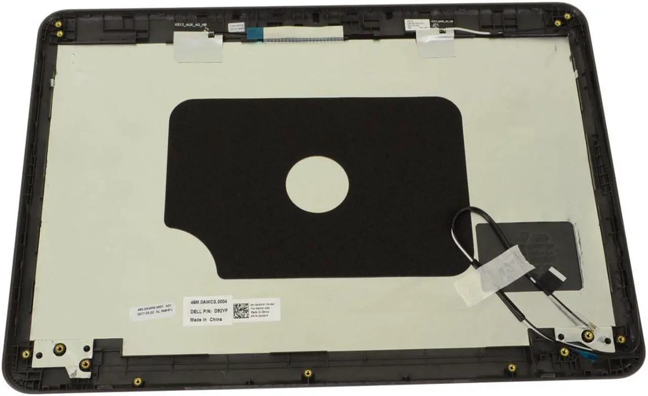 Alt view image 2 of 3 - Dell OEM Latitude 13 3380 13.3" Touchscreen LCD Back Cover LCD Back Cover D92YF