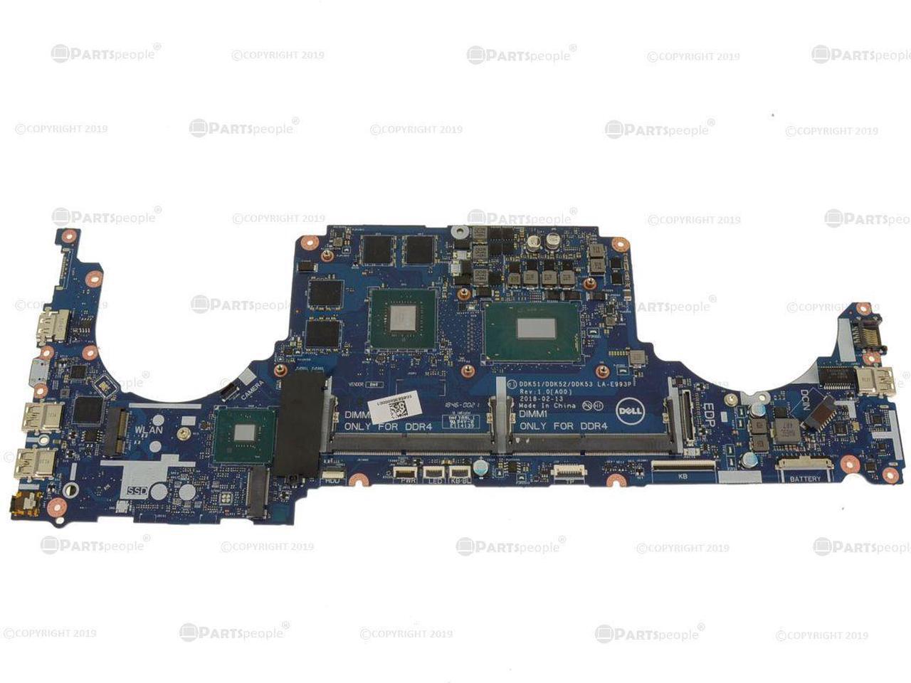 Main image of Dell KXKNF G5 5587 OEM Laptop Motherboard - Intel Core i5-8300H Quad Core - 2.3 GHz - NVIDIA GTX 1050 Ti - 2 Memory Slots - DDR4 SO-DIMM Compatible