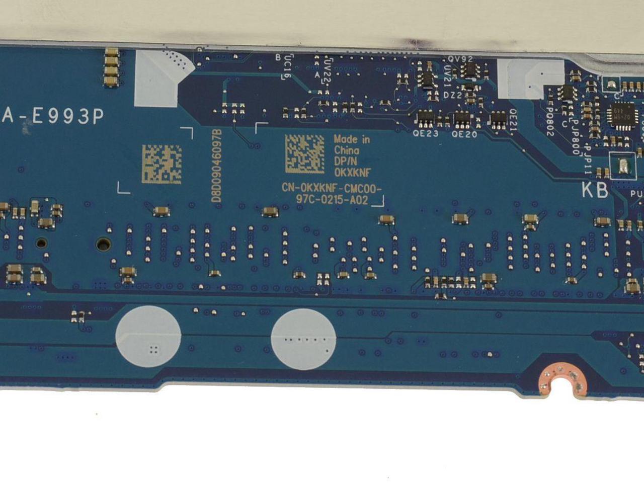 Alt view image 3 of 5 - Dell KXKNF G5 5587 OEM Laptop Motherboard - Intel Core i5-8300H Quad Core - 2.3 GHz - NVIDIA GTX 1050 Ti - 2 Memory Slots - DDR4 SO-DIMM Compatible