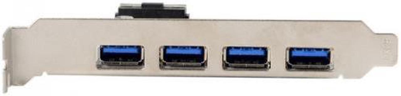 Alt view image 5 of 8 - Chenyang 4 Ports PCI-E to USB 3.0 HUB PCI Express Expansion Card Adapter 5Gbps for Motherboard
