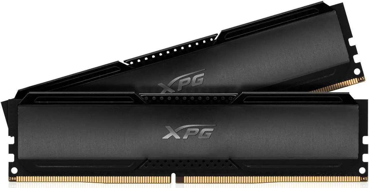 Alt view image 3 of 9 - XPG GAMMIX D20 Desktop Memory: 32GB (2x16GB) DDR4 3200MHz CL16 Black