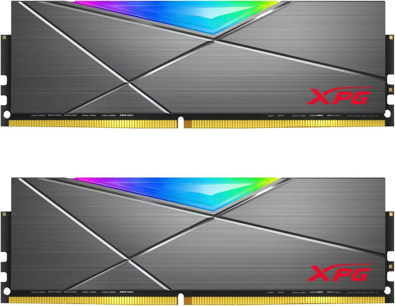 Main image of XPG SPECTRIX D50 RGB Desktop Memory: 32GB (2x16GB) DDR4 3600MHz CL18 GREY