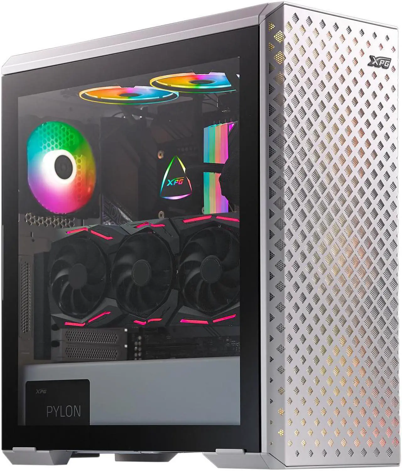 Main image of XPG DEFENDER PRO White ATX Mid Tower Chassis-DEFENDER PRO-WHCWW