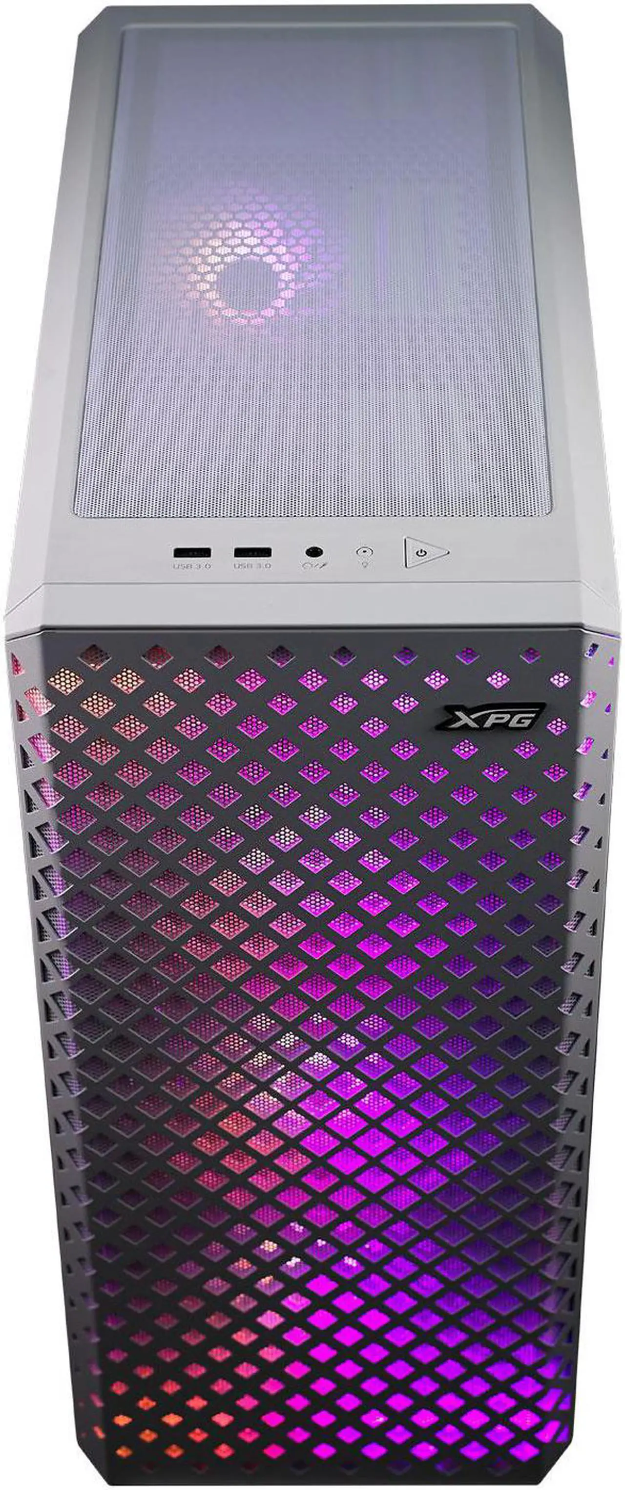 Alt view image 6 of 7 - XPG DEFENDER PRO White ATX Mid Tower Chassis-DEFENDER PRO-WHCWW