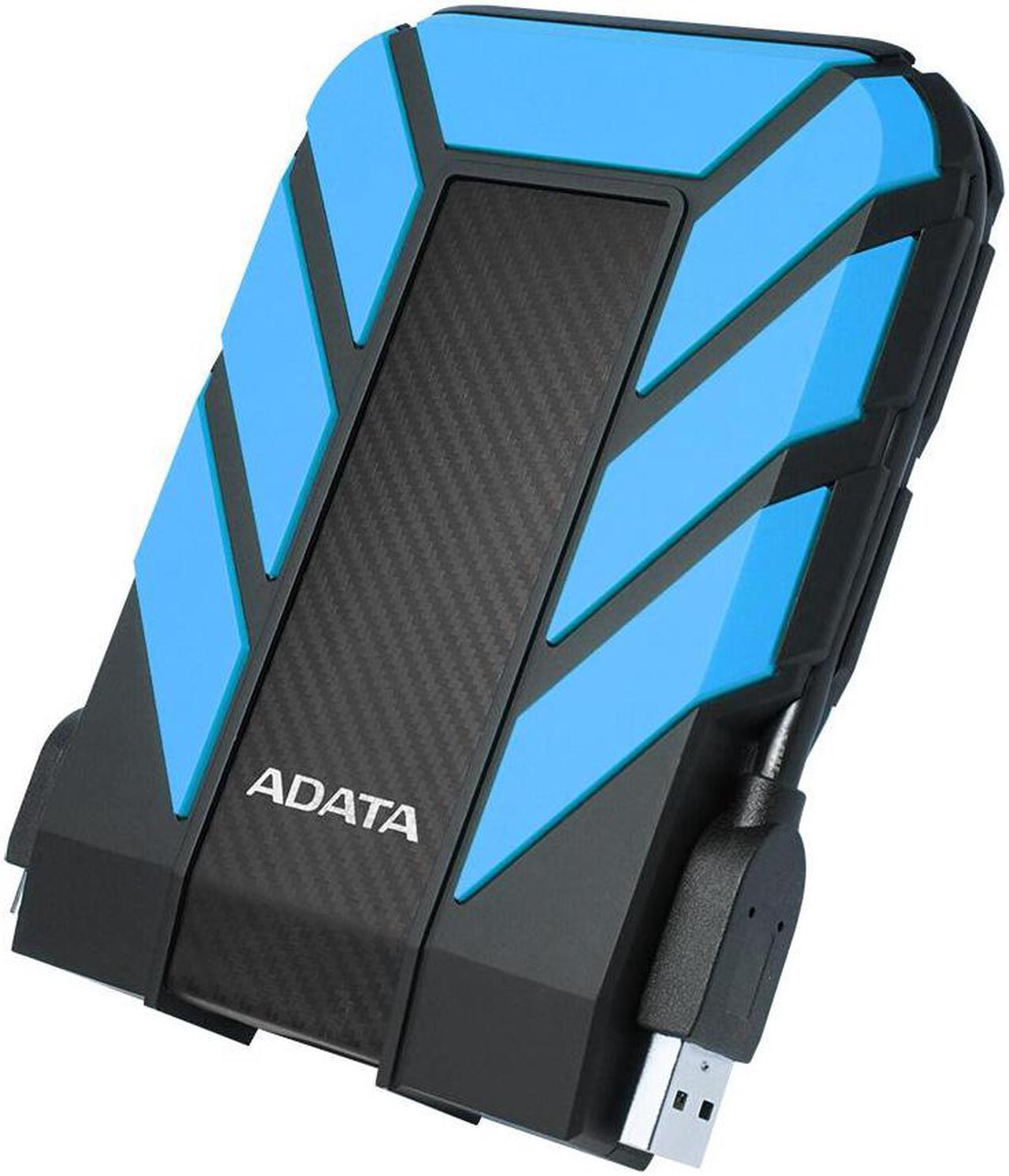 ADATA HD710 Pro External Hard Drive: Blue 1TB USB 3.1 | Durable, Waterproof, Dustproof Portable HDD | Shock Vibration Sensing Technology | Ratings: IPX8 MIL-STD-810G 516.6 | 3yr Warranty