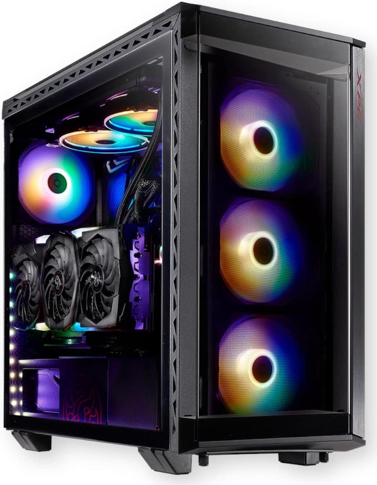 XPG BATTLECRUISER ATX Super Mid Tower Case-Black-BATTLECRUISER-BKCWW