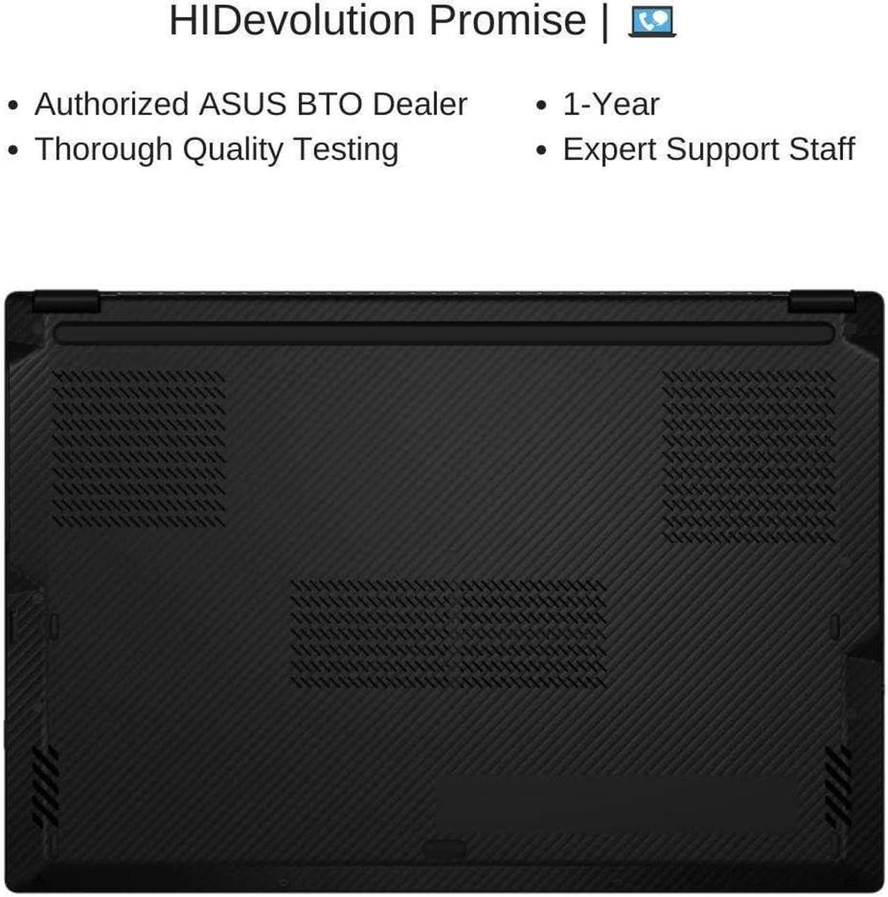Alt view image 7 of 7 - ASUS ROG Flow X16 GV601VI 16" WQXGA 240Hz Touch, 2.6 GHz i9-13900H, RTX 4070, 32 GB DDR5 RAM, 1 TB PCIe SSD, Windows 11 Pro