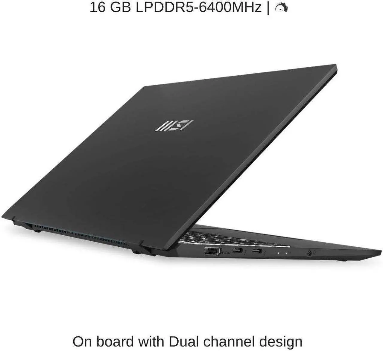 Alt view image 4 of 7 - [2024] HIDevolution MSI Prestige 13 AI Evo A1MG [Stellar Gray] 13.3" QHD+ OLED, 1.4 GHz Ultra 7 - 155H, Intel Arc Graphics, 16 GB LPDDR5 RAM, 1 TB PCIe SSD, Windows 11 Pro