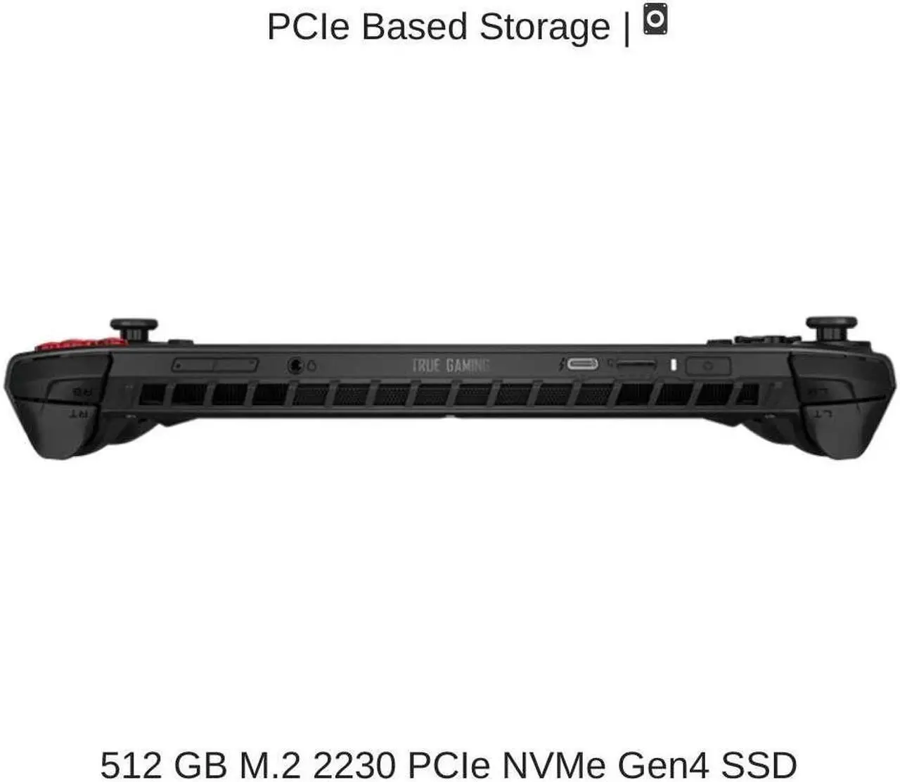 Alt view image 4 of 7 - [2024]  MSI Claw A1M 7" FHD 120Hz, 1.4 GHz Ultra 7-155H, Arc Graphics, 16 GB LPDDR5 RAM, 512 GB PCIe SSD, Windows 11 Home
