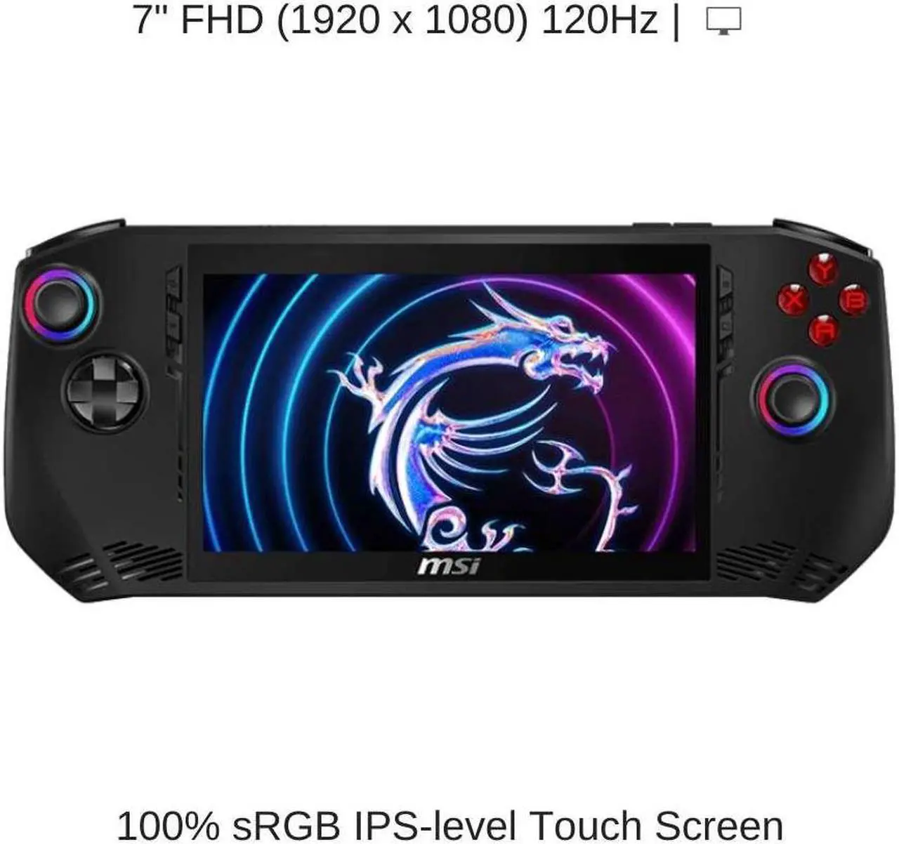 Alt view image 5 of 7 - [2024]  MSI Claw A1M 7" FHD 120Hz, 1.4 GHz Ultra 7-155H, Arc Graphics, 16 GB LPDDR5 RAM, 512 GB PCIe SSD, Windows 11 Home