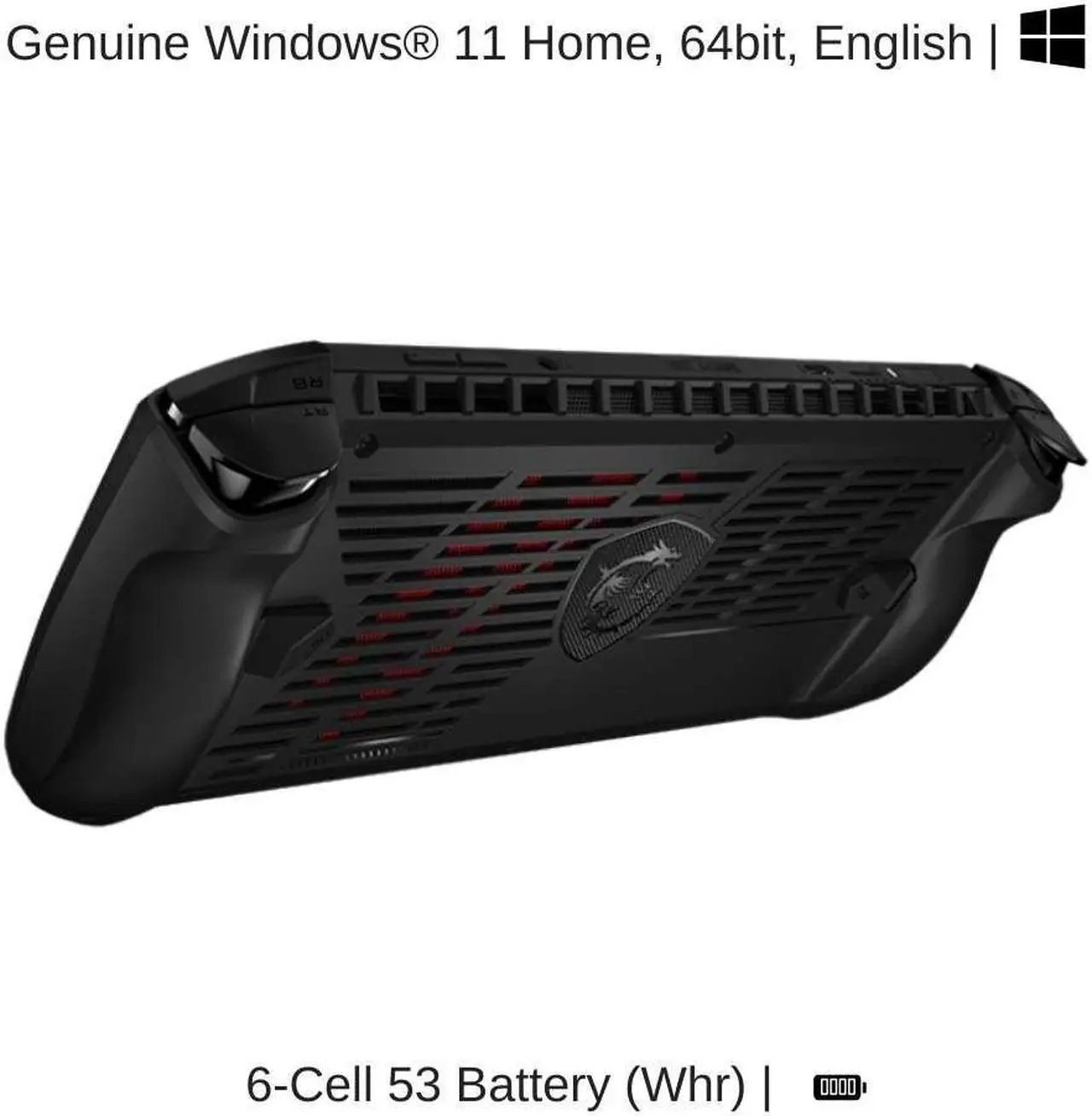 Alt view image 6 of 7 - [2024]  MSI Claw A1M 7" FHD 120Hz, 1.4 GHz Ultra 7-155H, Arc Graphics, 16 GB LPDDR5 RAM, 512 GB PCIe SSD, Windows 11 Home