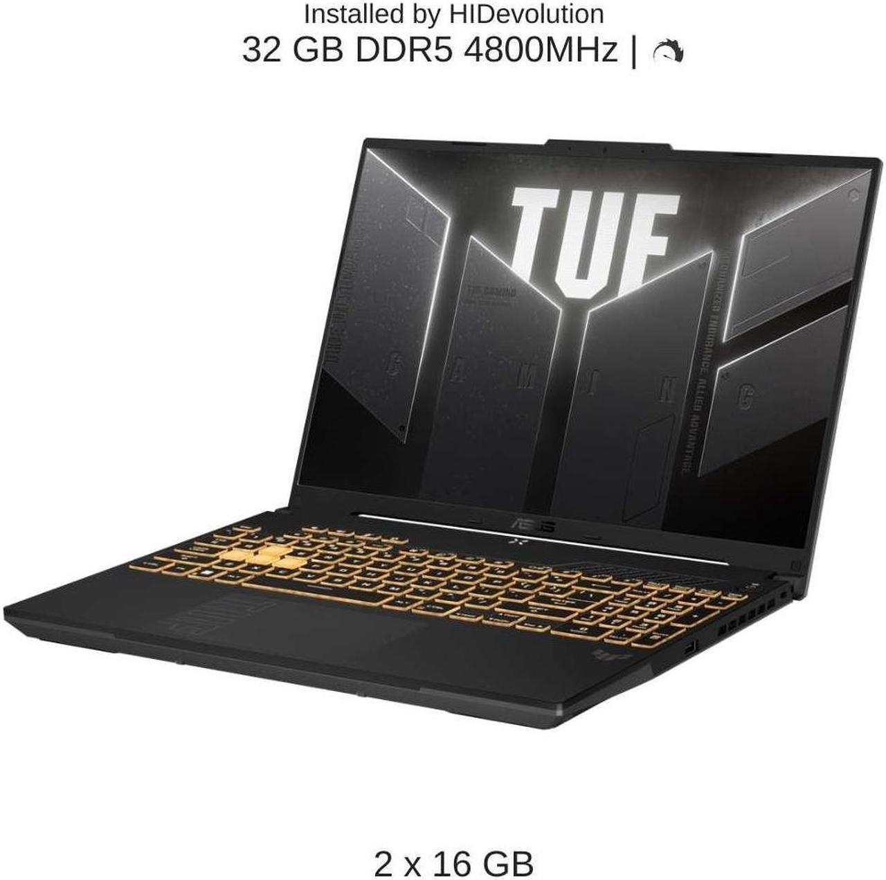 Alt view image 4 of 7 - [2024]  ASUS TUF Gaming F16 FX607JV 16" FHD+ 165Hz, 1.9 GHz  i7-13650HX, RTX 4060, 32 GB DDR5 RAM, 2 TB PCIe SSD, Windows 11 Pro